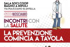 La prevenzione comincia a tavola: incontro con Fondazione Ant e Unicoop Firenze