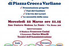 Dire – Fare – Condividere a Croce a Varliano, incontro pubblico mercoledì 22 marzo, ore 21.15