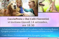 Un Apericena per la Pet Therapy dell'Ospedale Santa Maria Annunziata