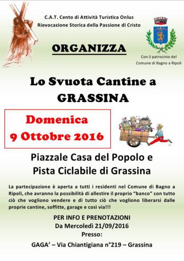 Lo Svuota Cantine a Grassina - 9 ottobre 2016