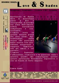 Giovedì 16 febbraio 2017, Risorse Danza: Love & Shades