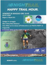 Venerdì 26 maggio, “Happy trail Hour”, corsa al tramonto per beneficenza all’Associazione “Un petalo per Margherita onlus”