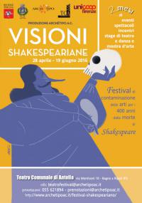 Teatro Comunale di Antella, 28-31 maggio: Festival Visioni Shakespeariane 2016