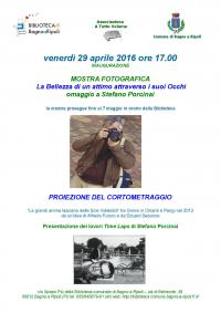 A tutto volume: il 29 aprile inaugurazione della mostra fotografica 'La bellezza di un attimo attraverso i sui Occhi, omaggio a Stefano Porcinai'