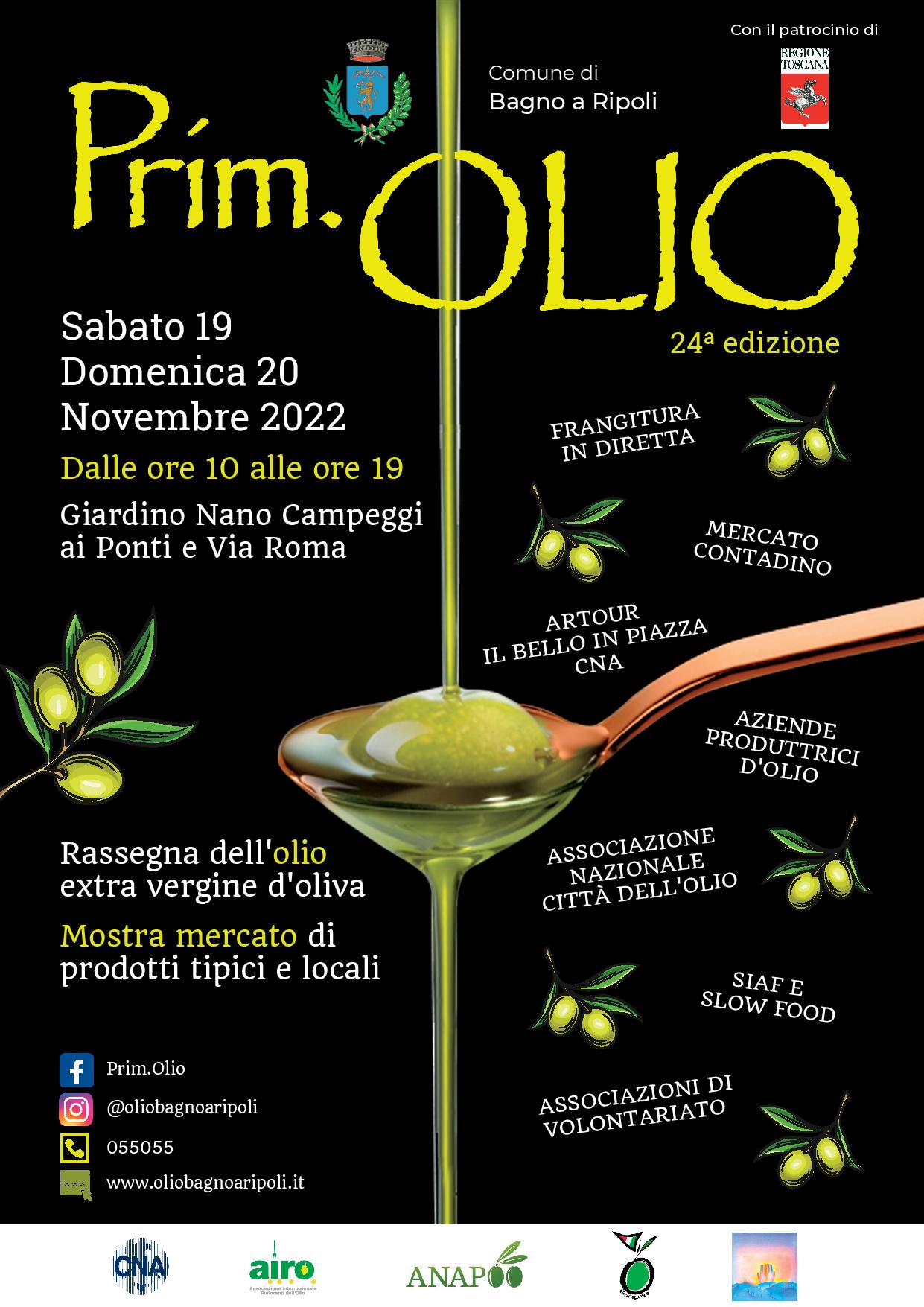 Degustazioni, show cooking e frangitura in diretta: torna PrimOlio, la  mostra mercato dell'olio extra-vergine | Bagno a Ripoli