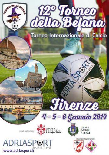 XII Torneo della Befana, 4-6 gennaio 2019 | Bagno a Ripoli