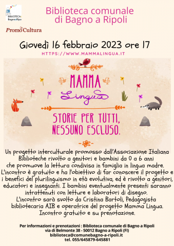 Mamma Lingua. Storie per tutti, nessuno escluso